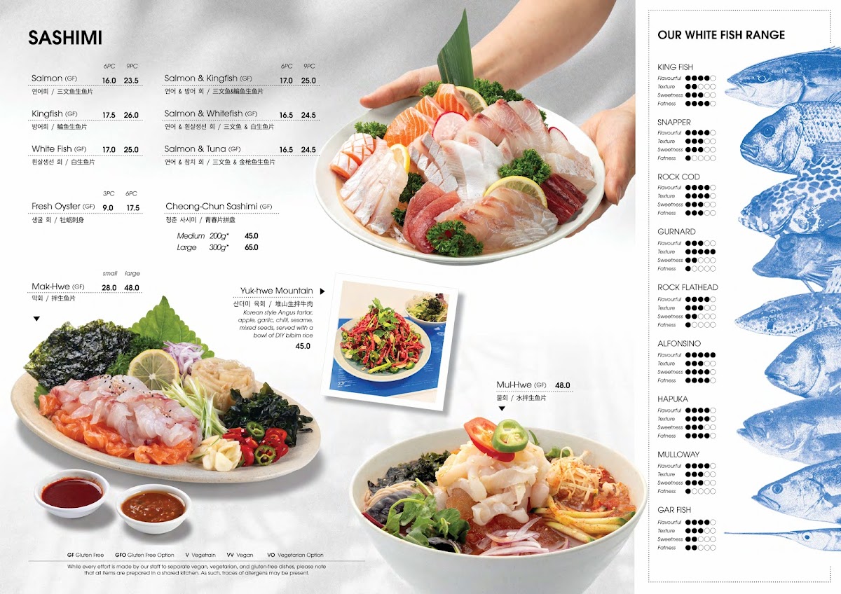 Cheong-chun Sushi (청춘초밥) Photo Menu 2