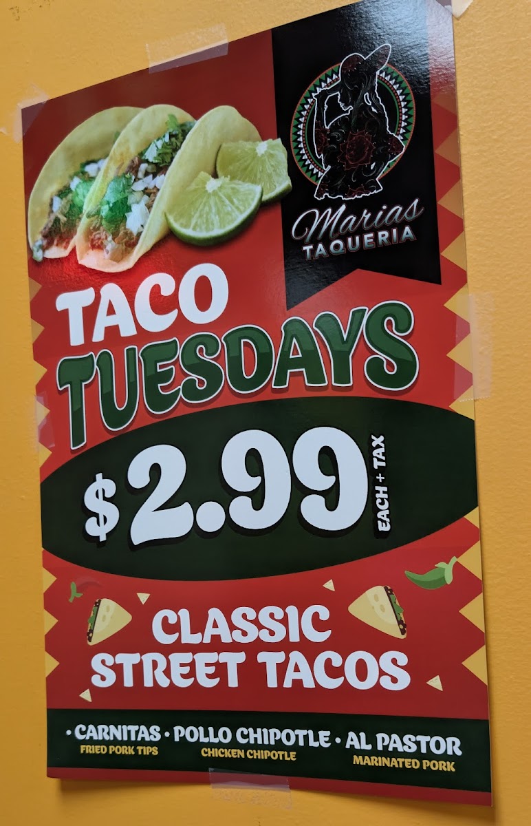 Marias Taqueria Photo Menu 6