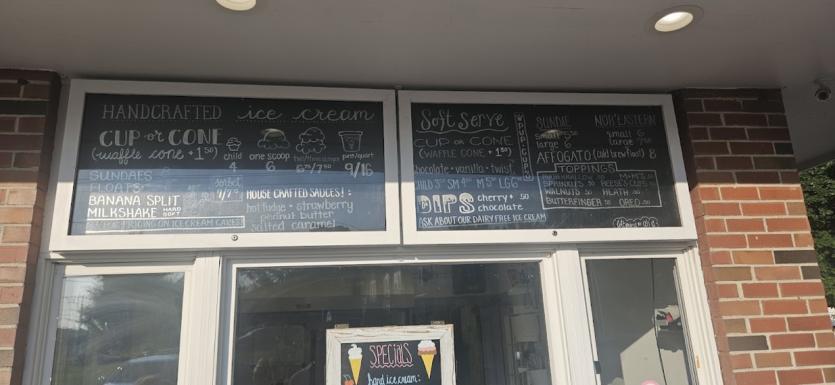 Tony D's Craft Creamery Photo Menu 10