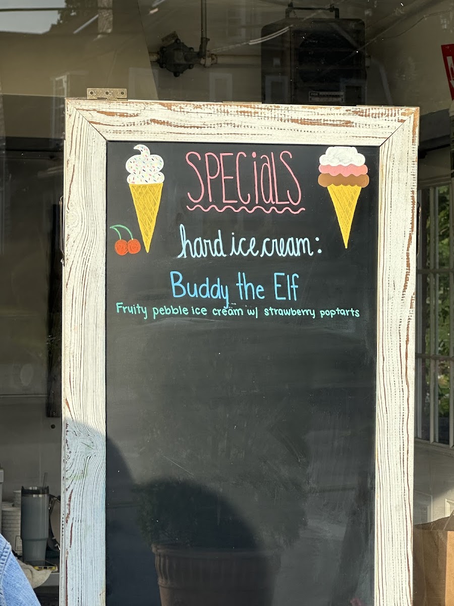Tony D's Craft Creamery Photo Menu 3