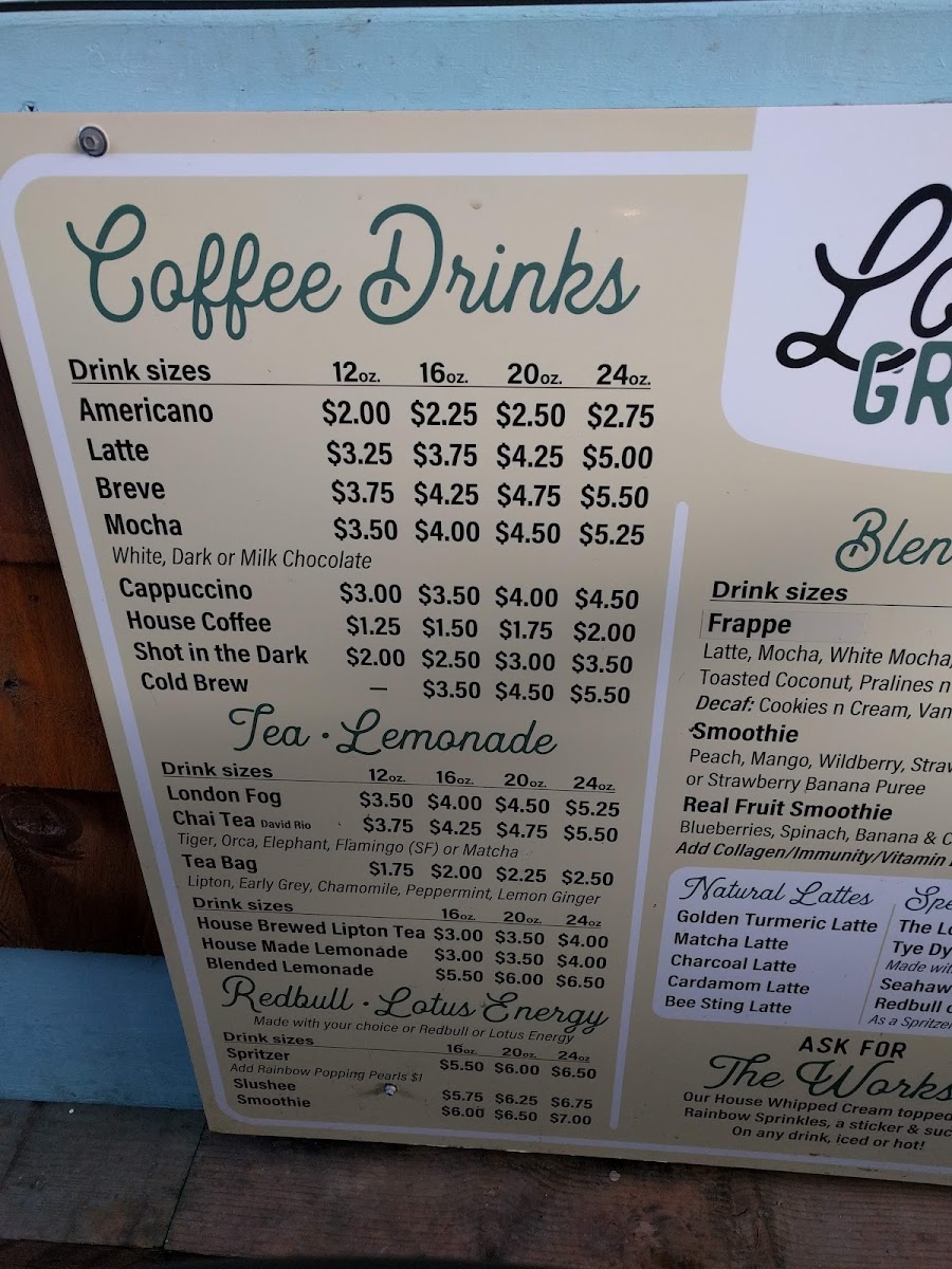 Local Grounds Coffee Photo Menu 3