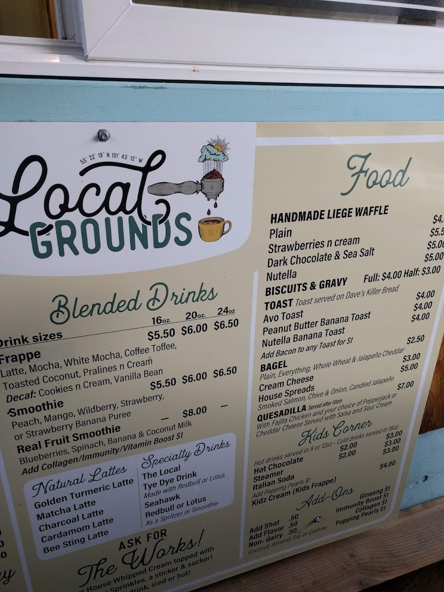 Local Grounds Coffee Photo Menu 4