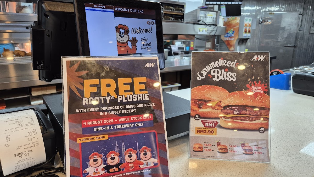 A&W Batu Kawan DT Photo Menu 7