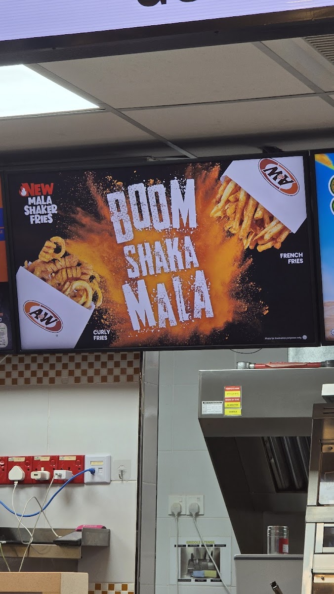 A&W Batu Kawan DT Photo Menu 9