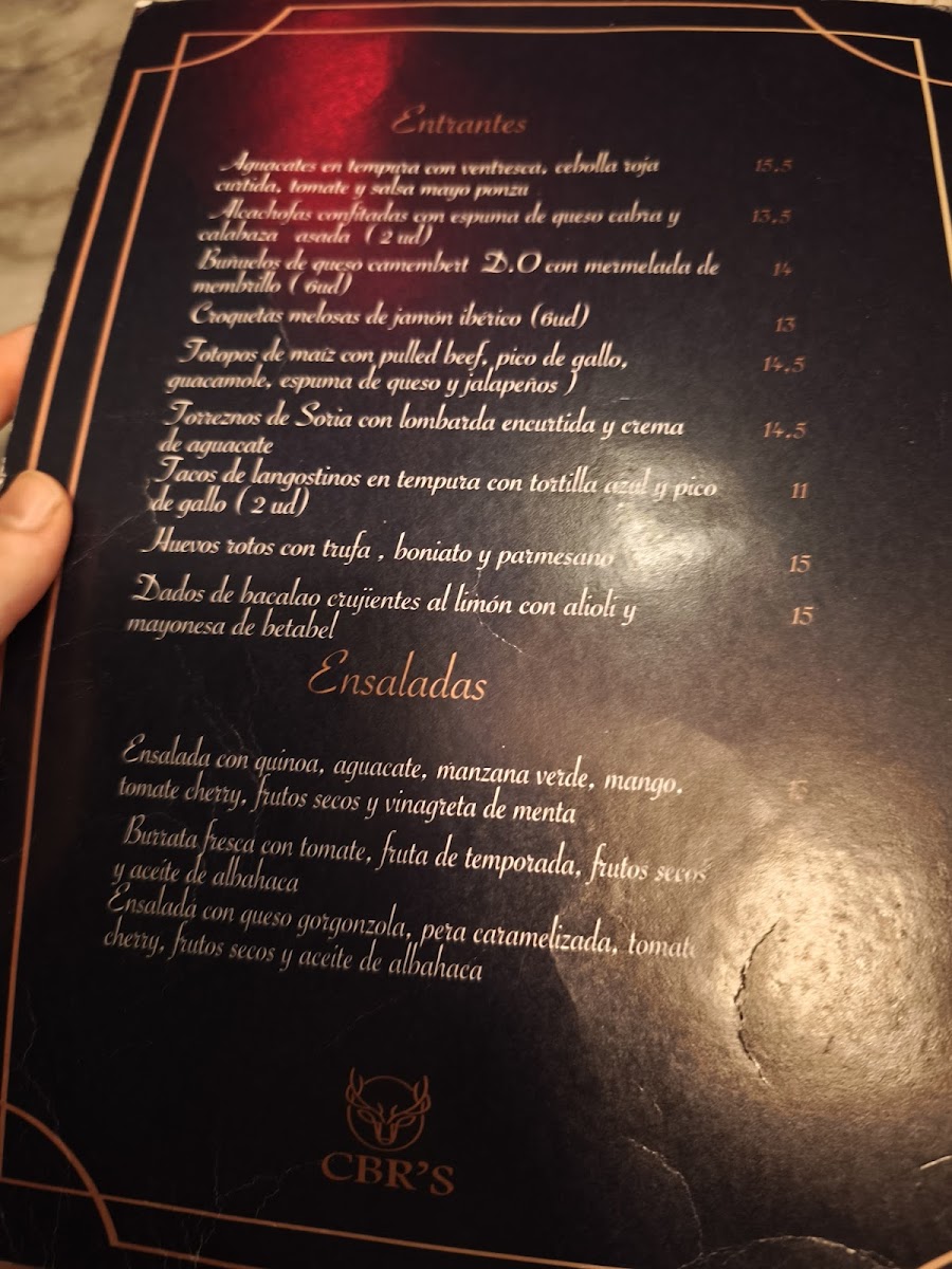 CABRERA'S Photo Menu 2