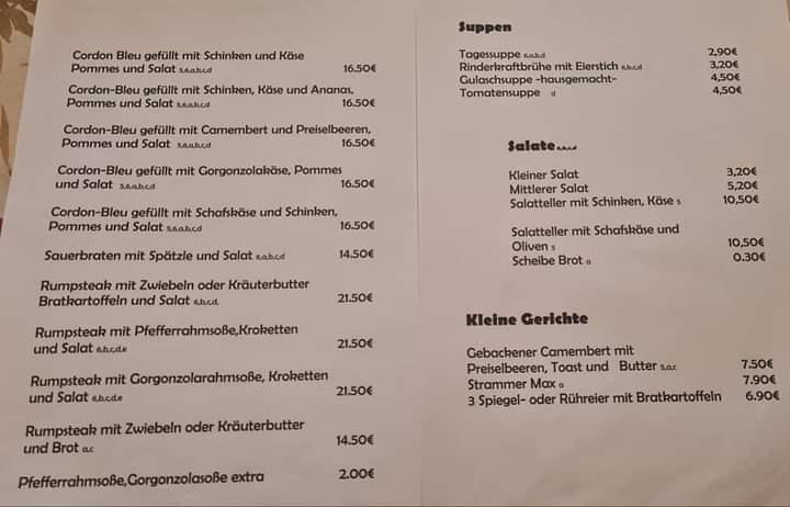 Zum Adler Photo Menu 3
