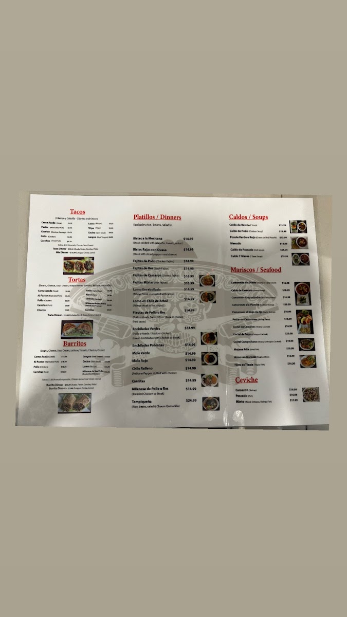 TACOS EL JEFE Photo Menu 1