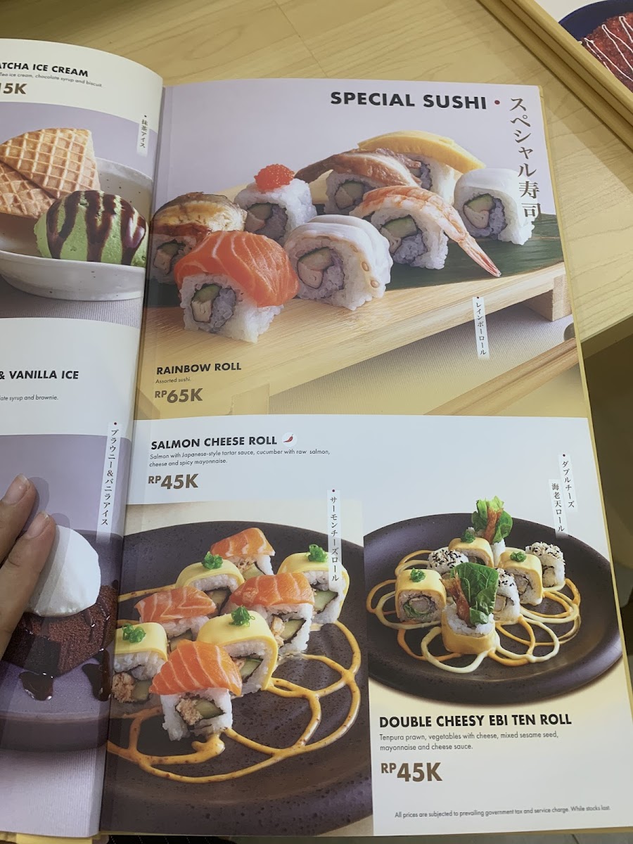 Sushi King Setiabudi One Photo Menu 2
