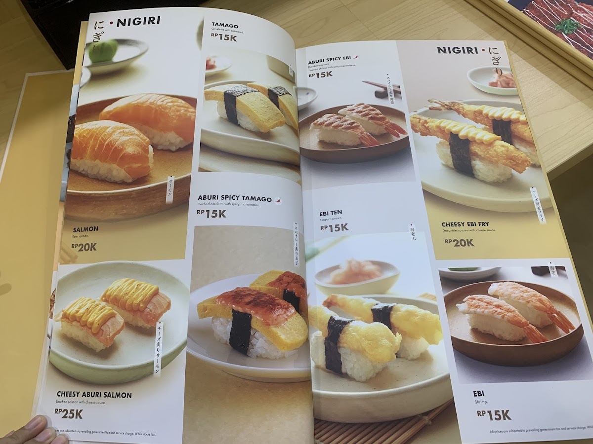 Sushi King Setiabudi One Photo Menu 4