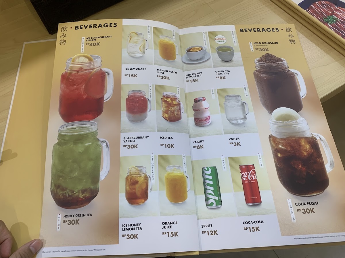 Sushi King Setiabudi One Photo Menu 5