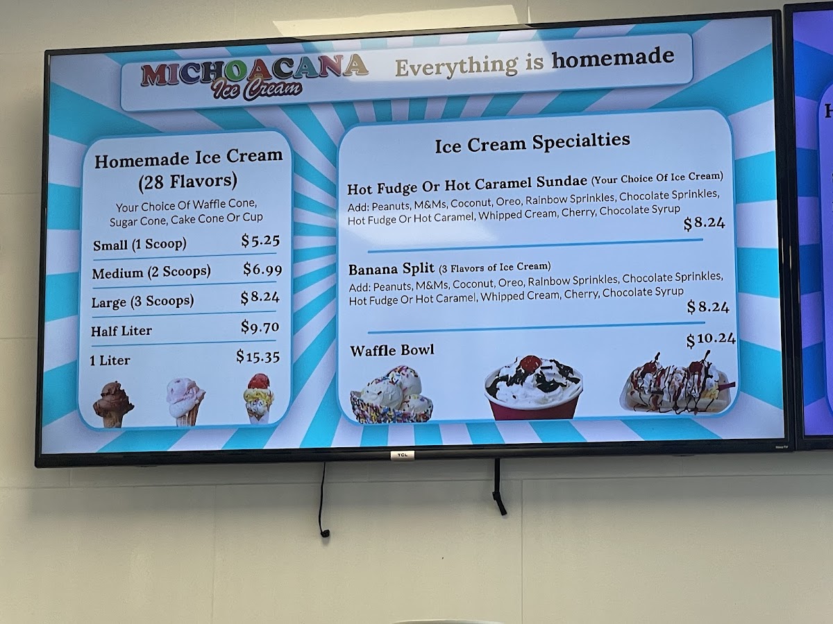 Michoacana Ice Cream ???????? Photo Menu 1