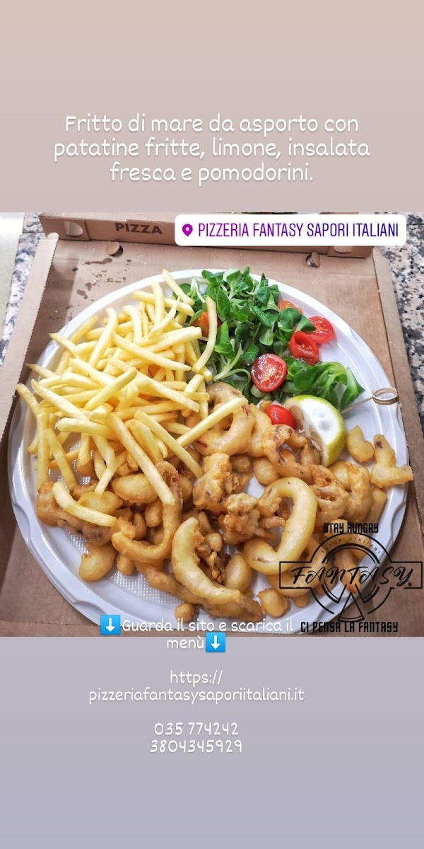 Pizzeria Fantasy Sapori Italiani Photo Menu 2