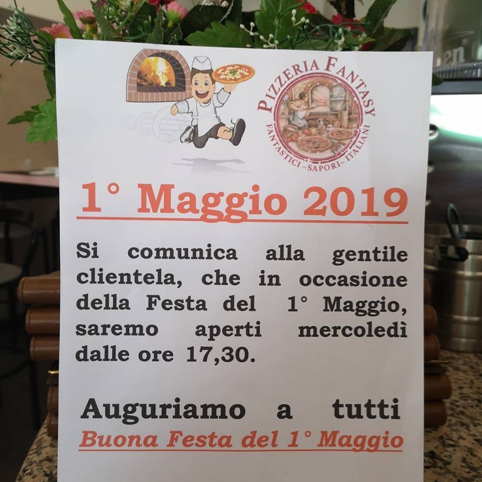 Pizzeria Fantasy Sapori Italiani Photo Menu 5