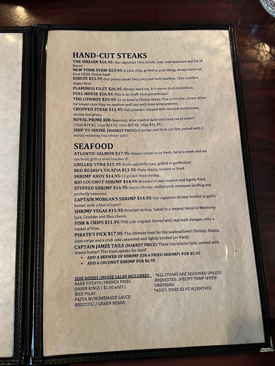 Vegas Steakhouse & Lounge Photo Menu 4