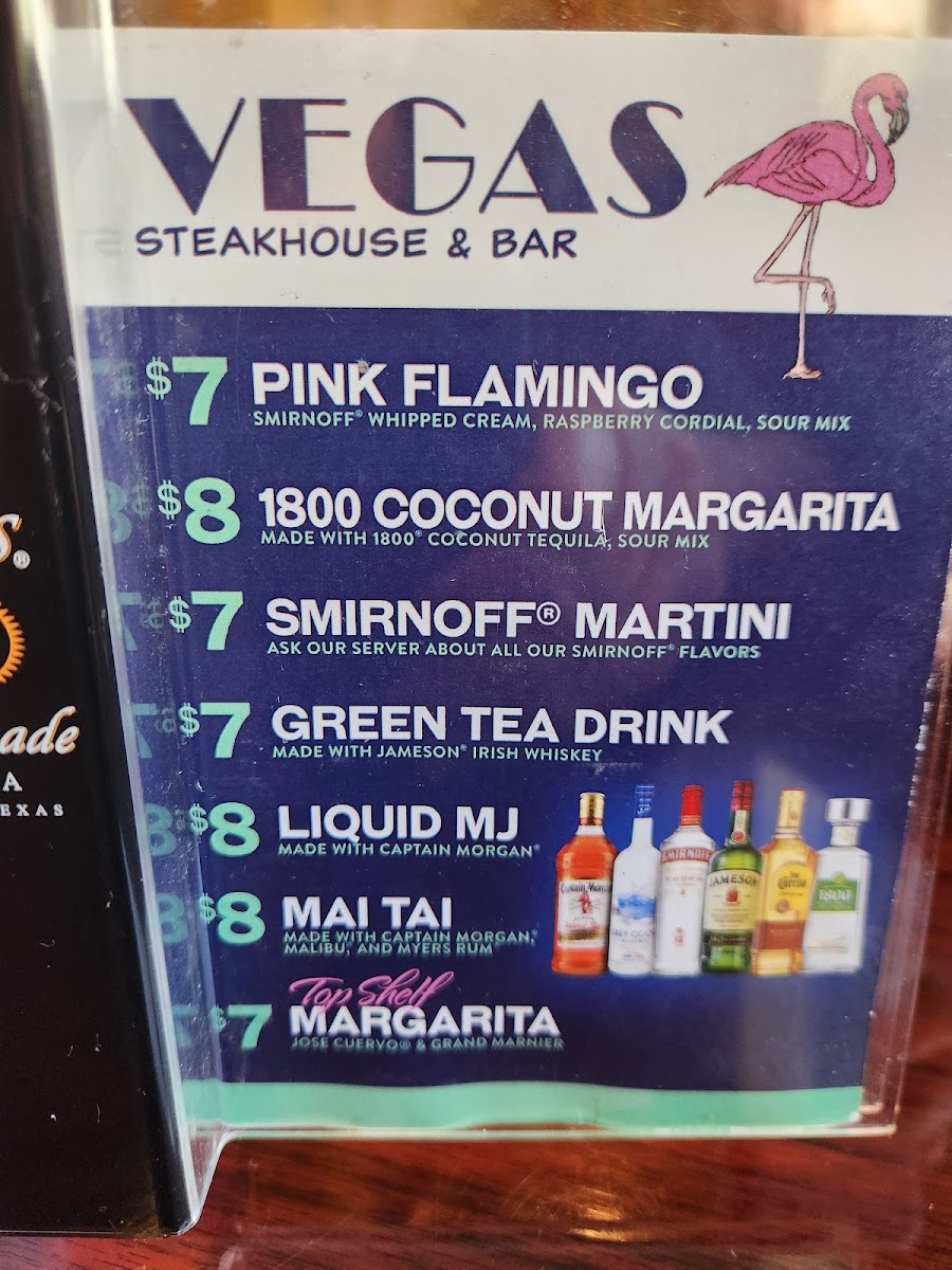 Vegas Steakhouse & Lounge Photo Menu 8