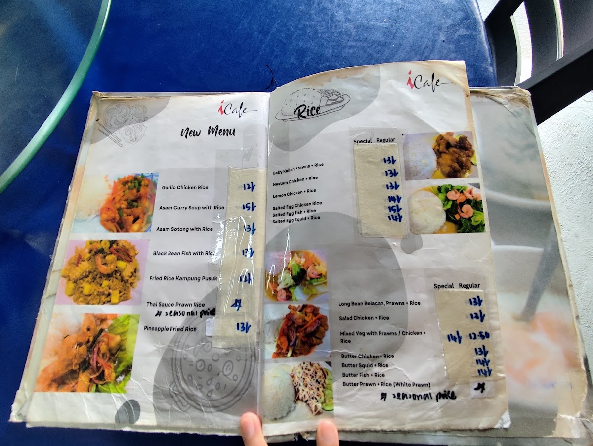 I Cafe Photo Menu 9