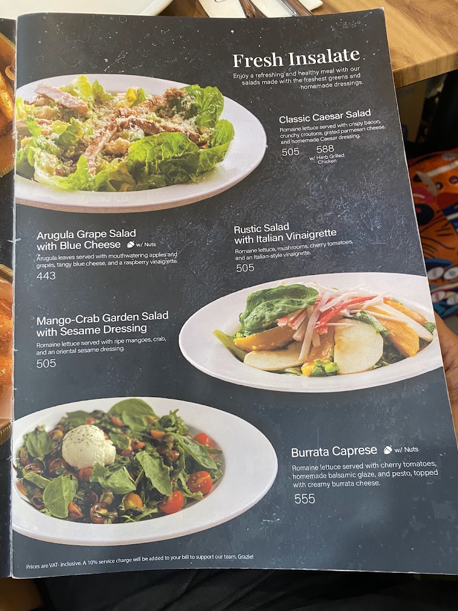 Mama Lou's Italian Kitchen - SM Sta. Rosa Photo Menu 2