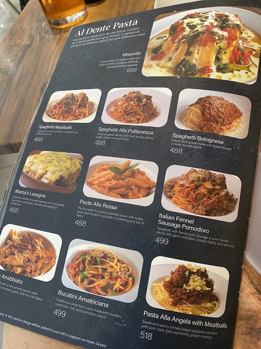 Mama Lou's Italian Kitchen - SM Sta. Rosa Photo Menu 9
