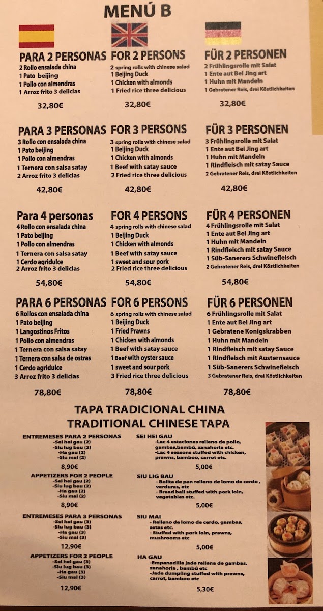 Pato Bejing Photo Menu 4