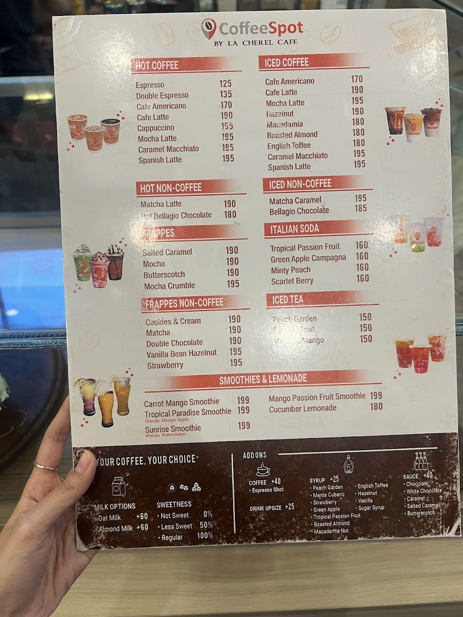 Coffee Spot - SM Seaside City Cebu Photo Menu 2