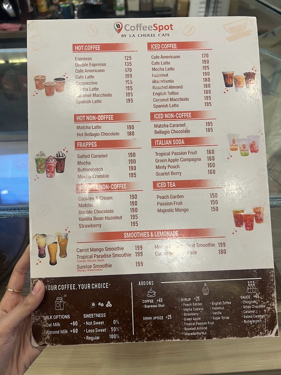 Coffee Spot - SM Seaside City Cebu Photo Menu 3