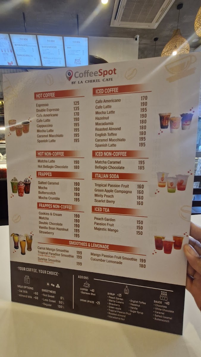 Coffee Spot - SM Seaside City Cebu Photo Menu 6