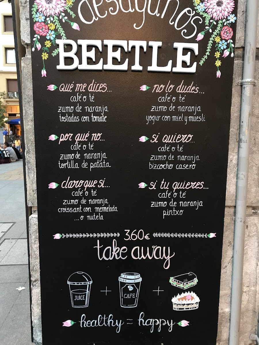 The Beetle Bar Photo Menu 8