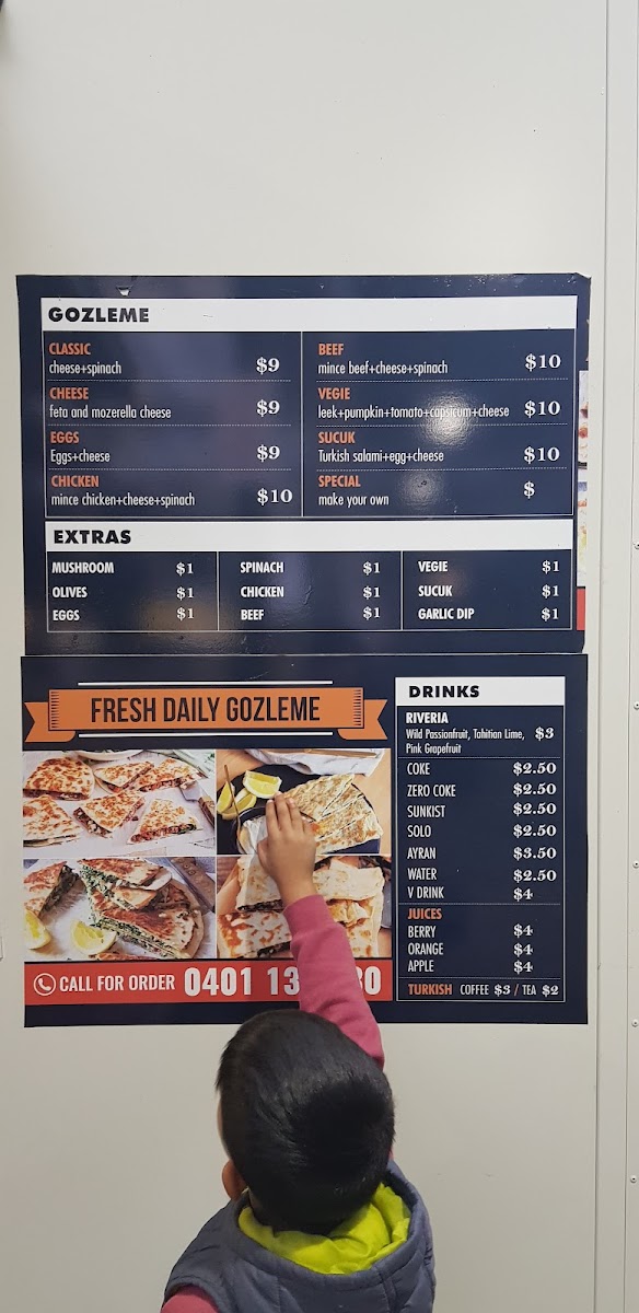 Fresh Daily Gozleme Photo Menu 4