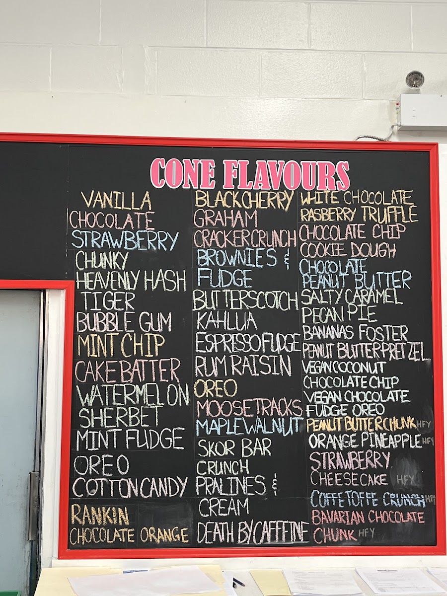 Avondale Dairy Bar Photo Menu 10