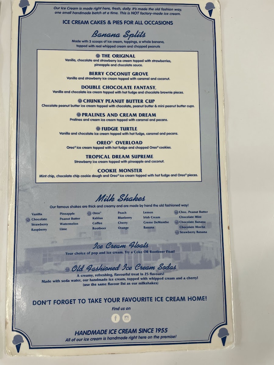 Avondale Dairy Bar Photo Menu 8