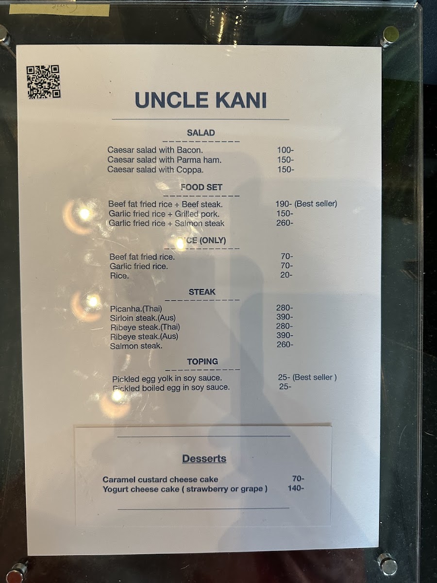 Uncle Kani Photo Menu 5
