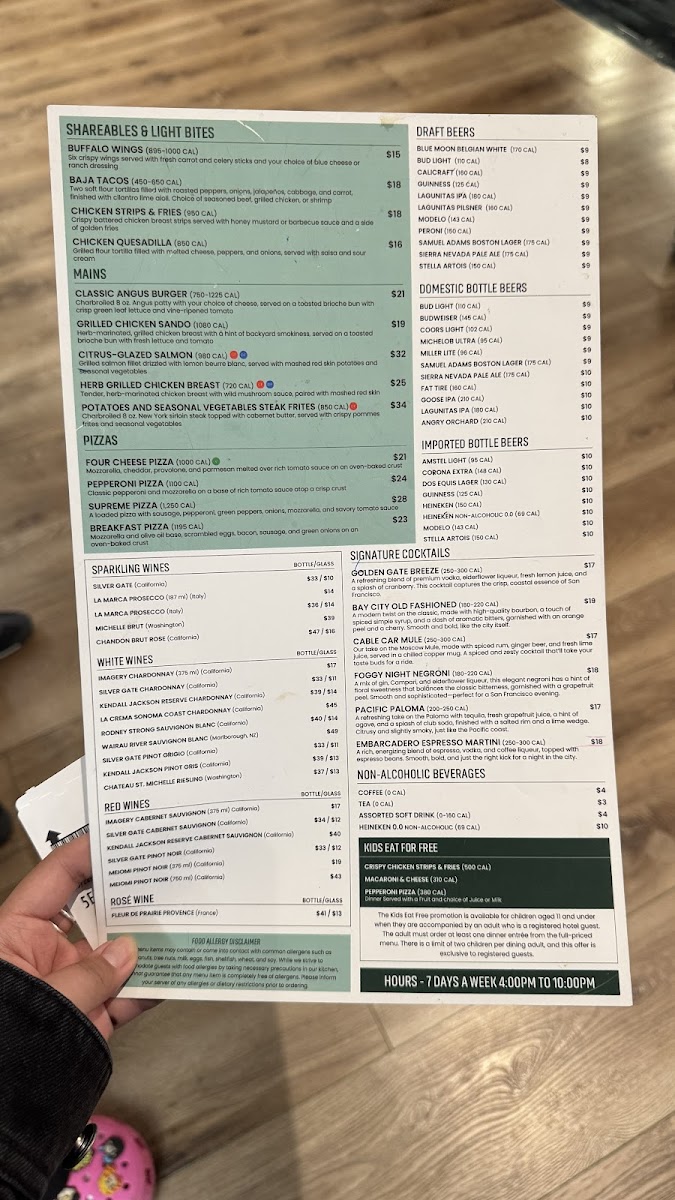 ROH Bar & Restaurant Photo Menu 1