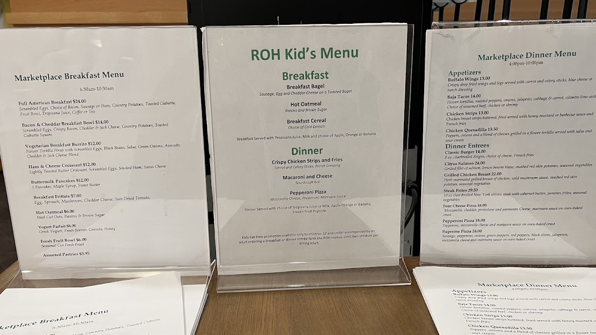 ROH Bar & Restaurant Photo Menu 4