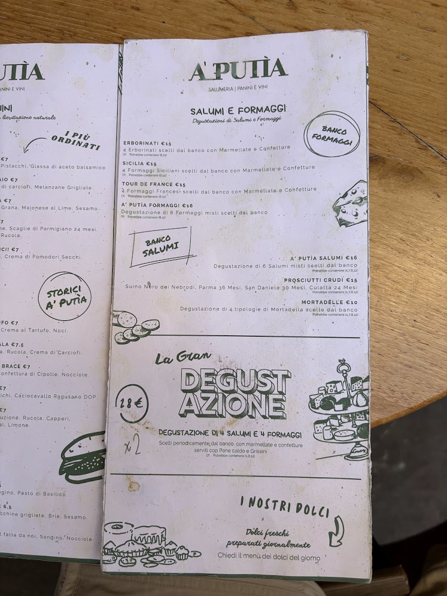A' Putìa - Salumeria Panini e Vini | Palermo Photo Menu 2