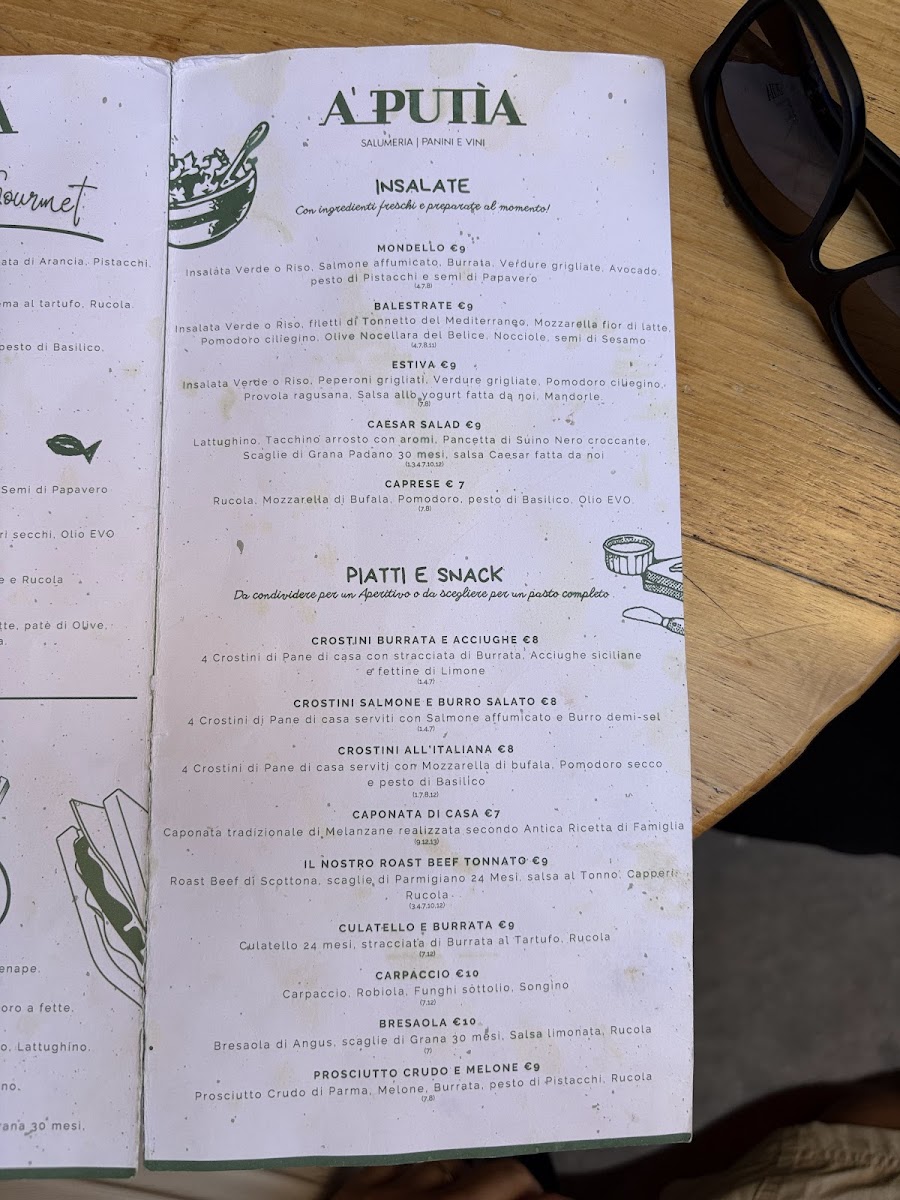 A' Putìa - Salumeria Panini e Vini | Palermo Photo Menu 3