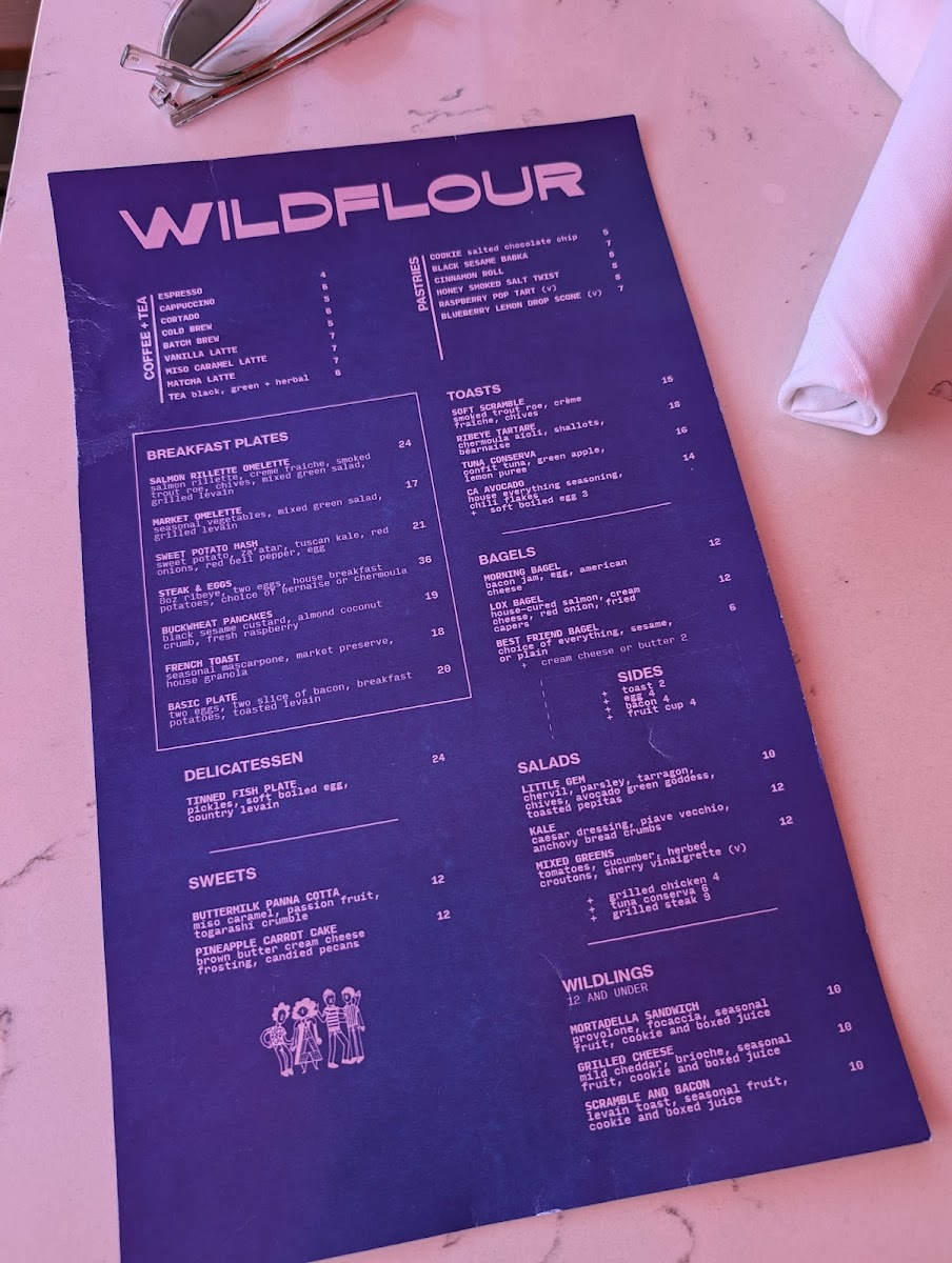 Wildflour Photo Menu 3