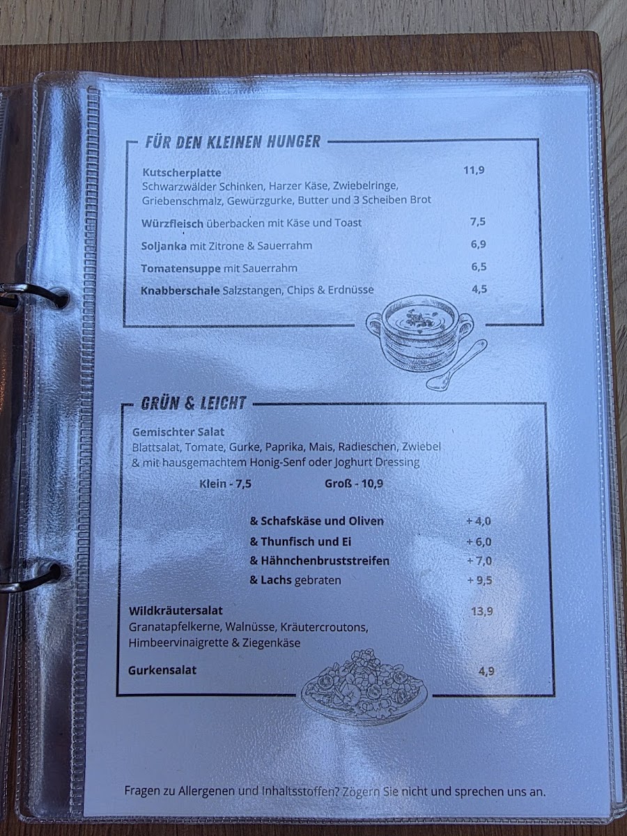 Zum Bierkutscher Photo Menu 2