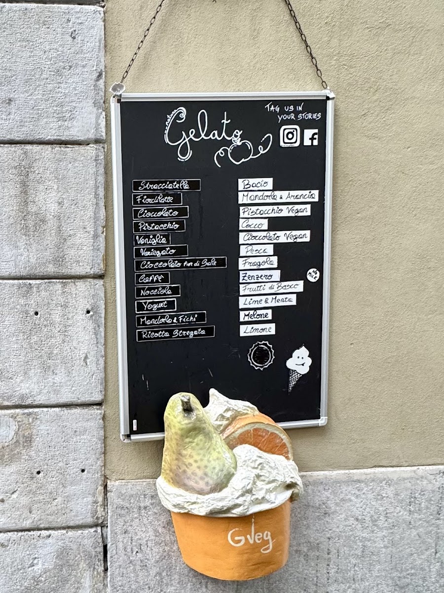 Natura Gelato Photo Menu 4