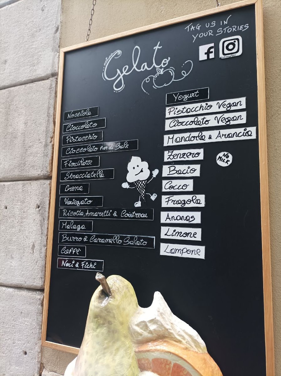 Natura Gelato Photo Menu 8