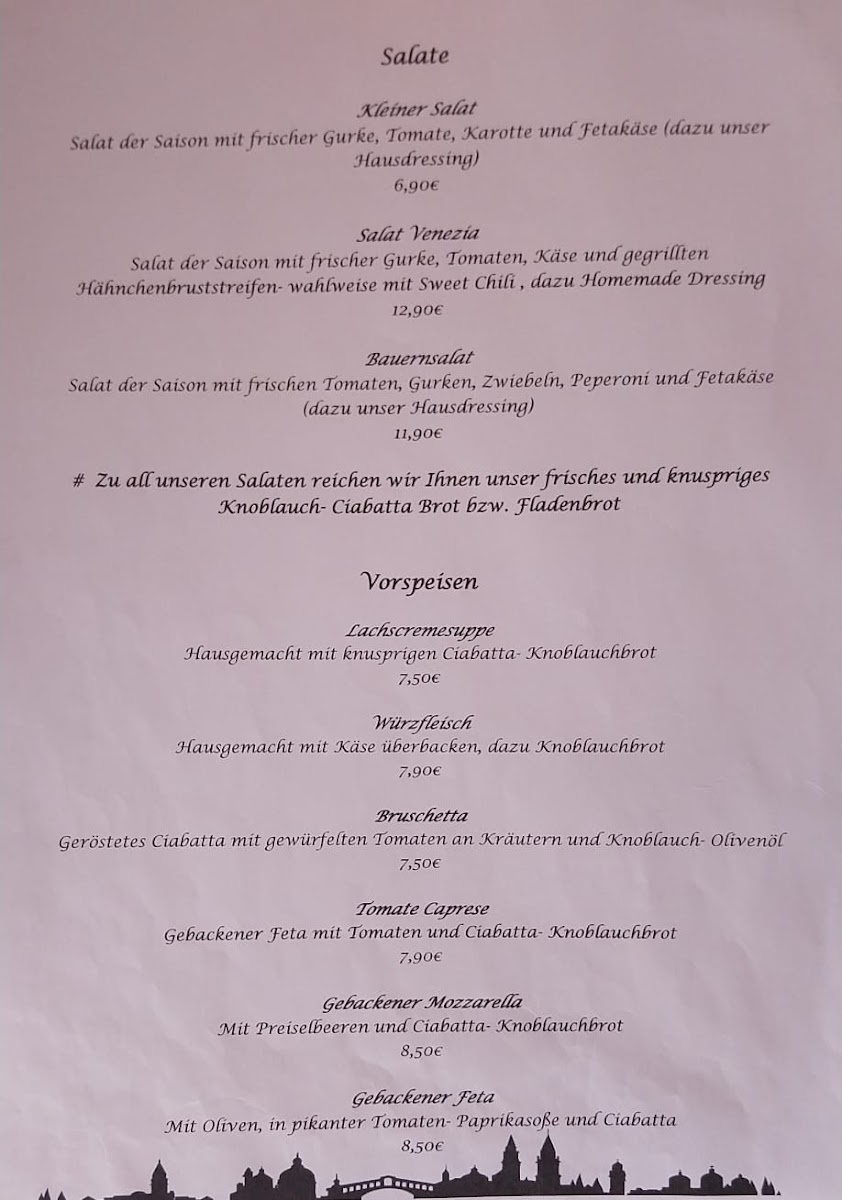 Restaurant und Eis Café Venezia Photo Menu 1