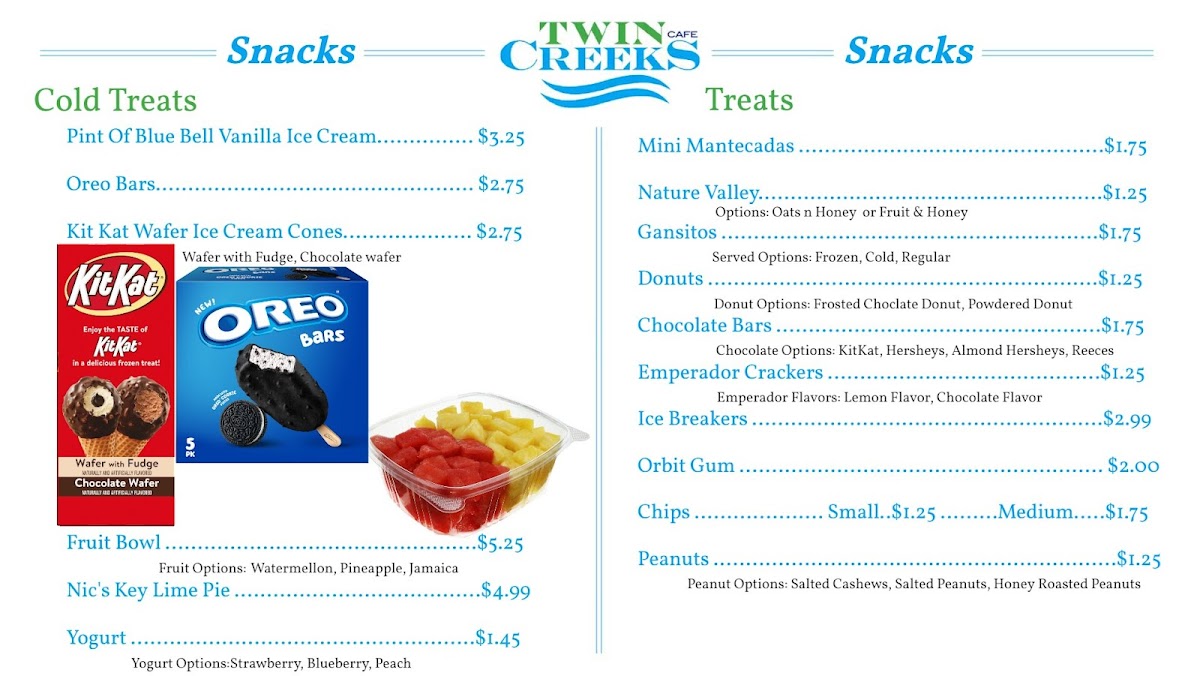 Twin Creeks Cafe Photo Menu 4