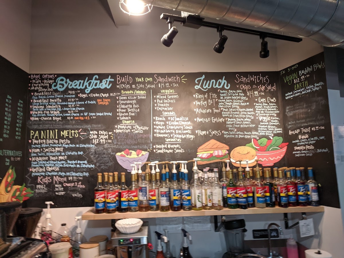 Cups Espresso & Cafe Port Orchard (Manchester) Photo Menu 1
