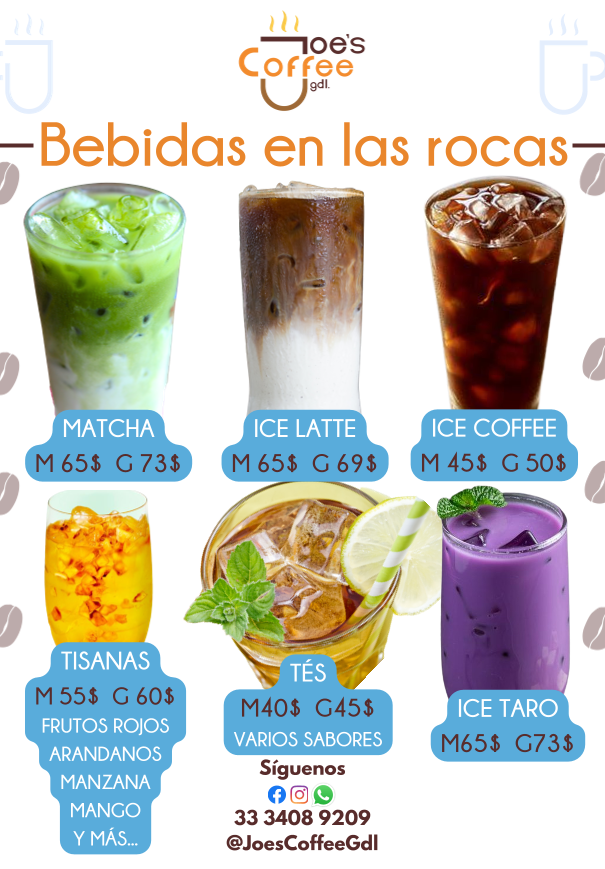 Joes Coffee Gdl Photo Menu 5