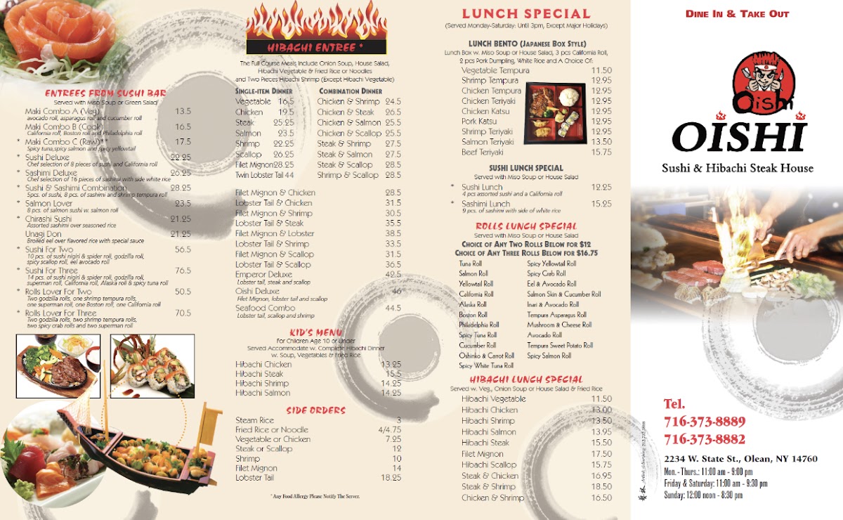 Oishi Photo Menu 9