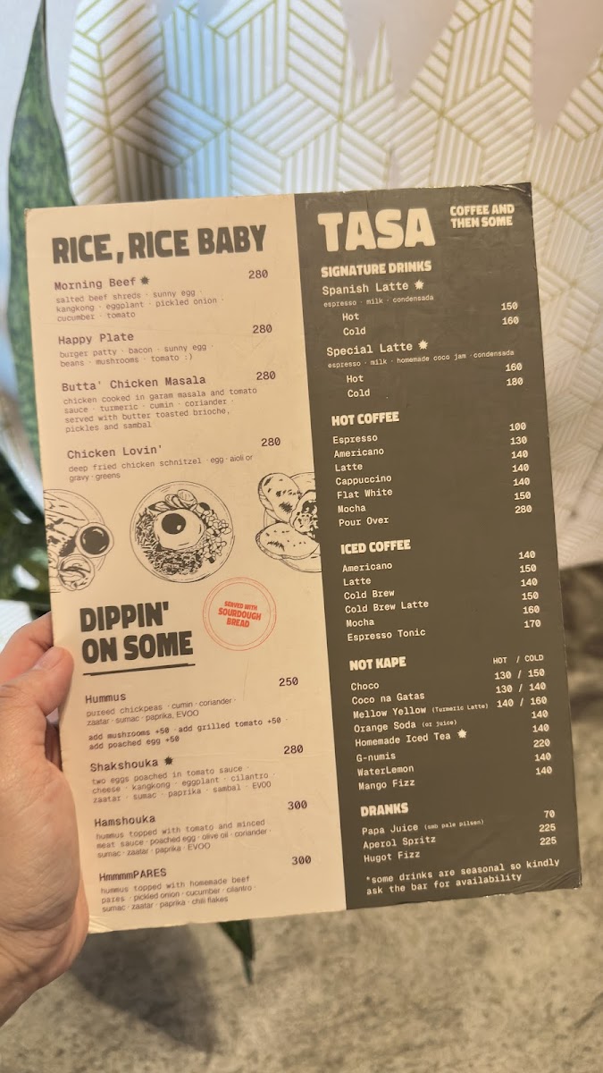 Masa Bakehouse La Union Photo Menu 7