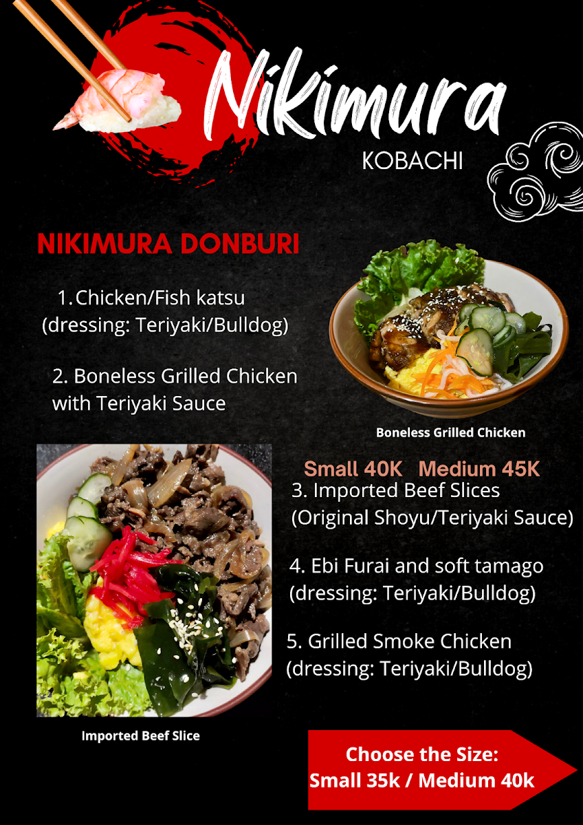 NIKIMURA KOBACHI Photo Menu 1