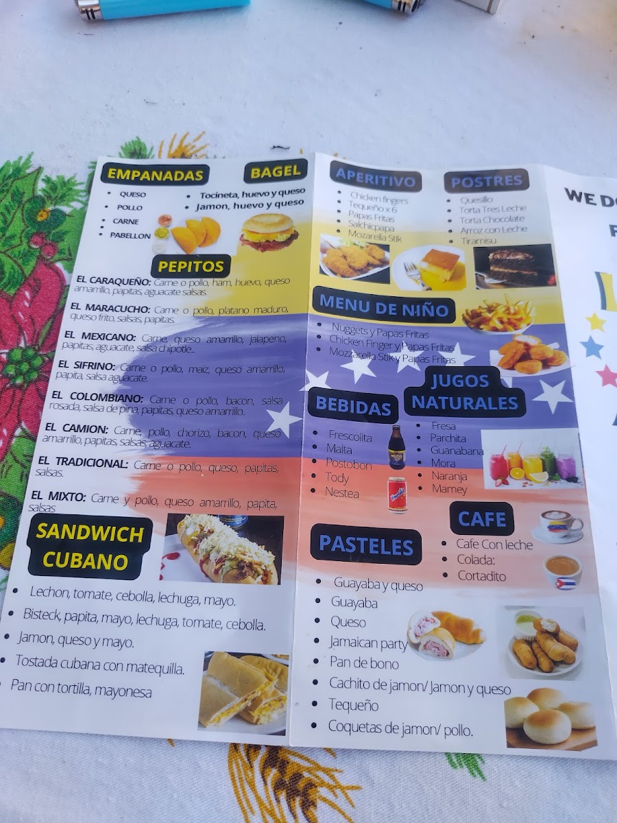 La mia arepa and burger Photo Menu 3