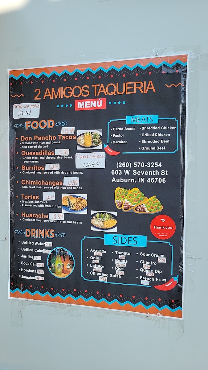 2 Amigos Taqueria Photo Menu 5