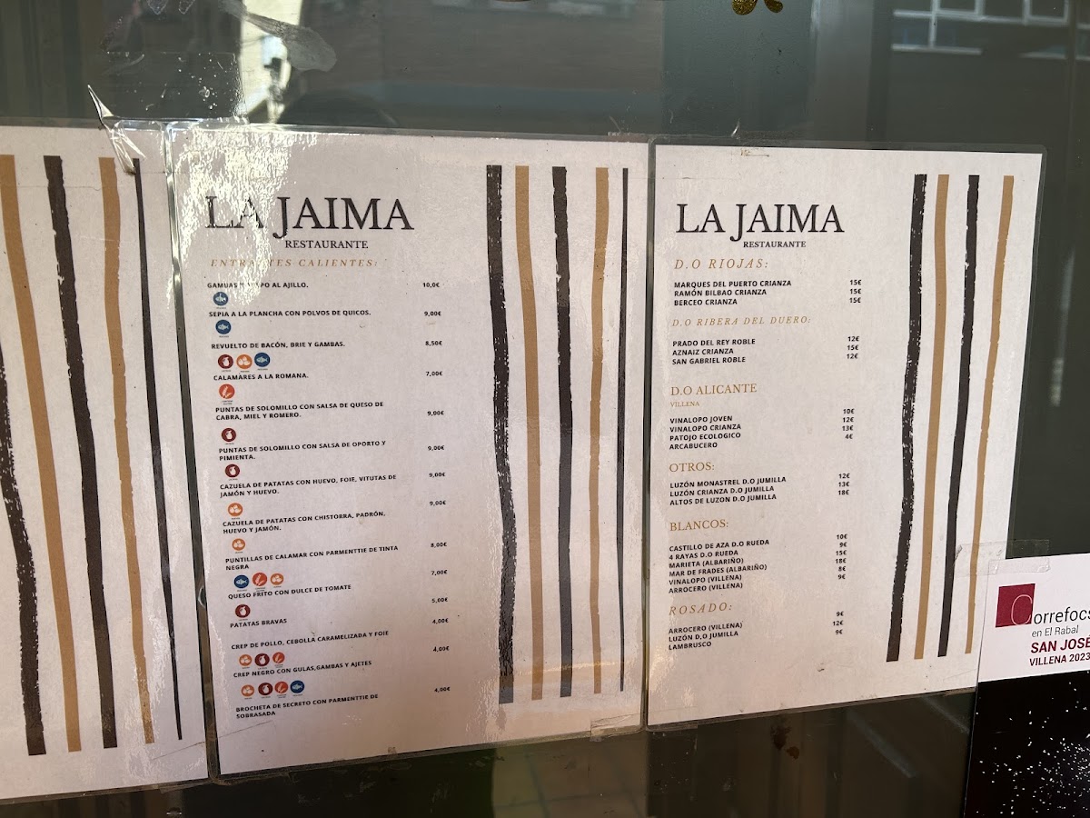 Restaurante La Jaima. Photo Menu 3