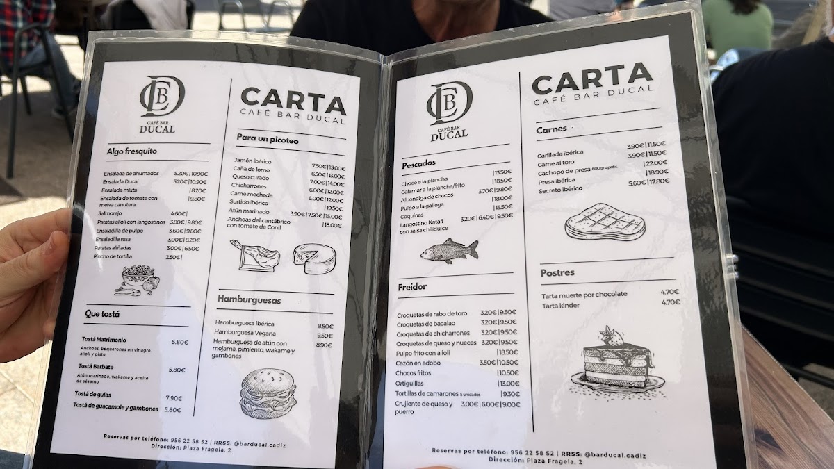 DUCA Restaurant / Bar / Coffee Shop Photo Menu 1